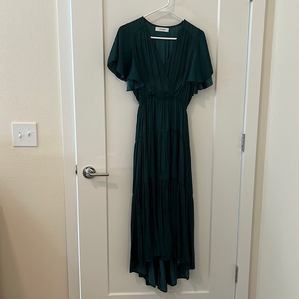 Hello Molly Teal Maxi Dress Gem